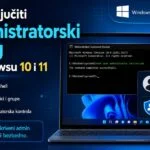 Kako uključiti Administratorski nalog u Windowsu 10 i 11