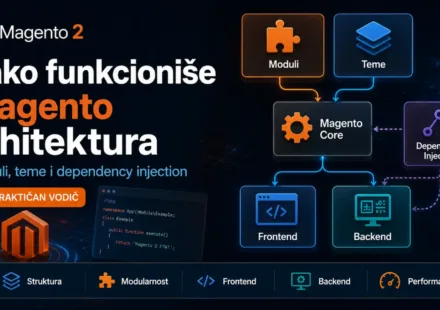 Kako funkcioniše Magento arhitektura: moduli, teme i dependency injection