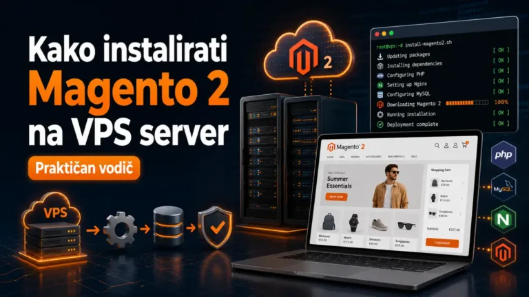 Kako instalirati Magento 2 na VPS server: praktičan vodič