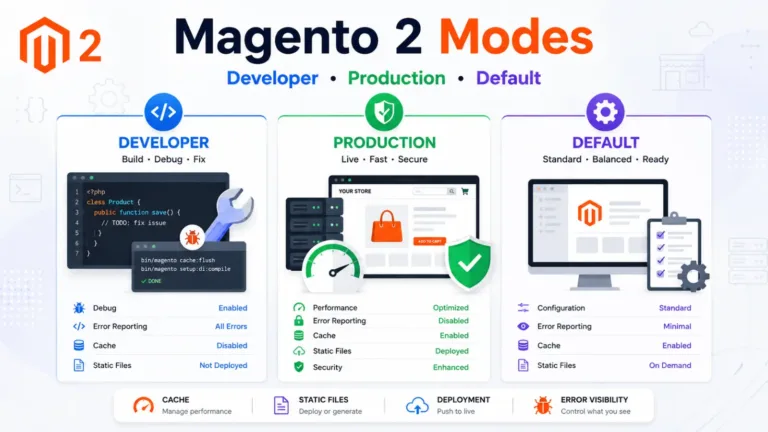 Magento 2 Modes: Developer, Production, and Default Mode