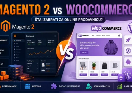 Magento 2 vs WooCommerce: šta izabrati za online prodavnicu?